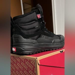 Almost new Vans shoes. Only wore twice in my car. Size US11.